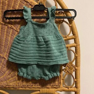 Stitch & Bean baby knit romper